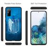 Kryt pro iPhone 15 14 Xiaomi Redmi Note 13 12 11 Pro Max X 8 7 9 XR Samsung Galaxy S24 S23 OPPO S9 Huawei Anime Levi Eren Jaeger Pouzdro Attack na titan