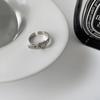 Unique Design Stylish Silver Plated Finger Ring For Women Adjustable And Trendy