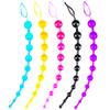 Anal Beads Sex Toys for Women Men Gay Buttplug Beads Long Butt Beads Vagina Clit Pull Ring Ball Anal Stimulator Sex