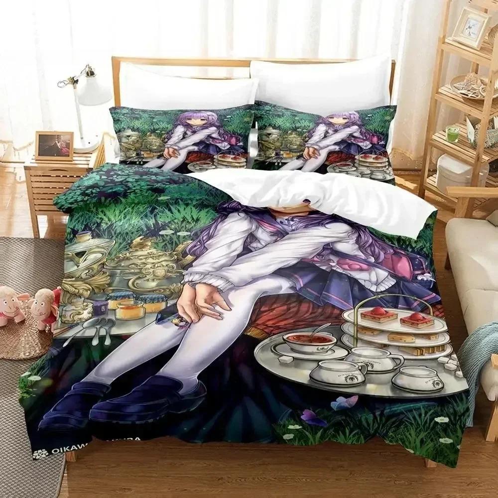Comforter 3D Print Anime Azur Lane Bedding Set For Bedroom Soft Modern S Comefortable Kids And