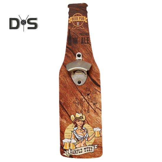 

Настенная открывалка для бутылок без ржавчины, износостойкая привлекательная настенная открывалка для бутылок в ресторане