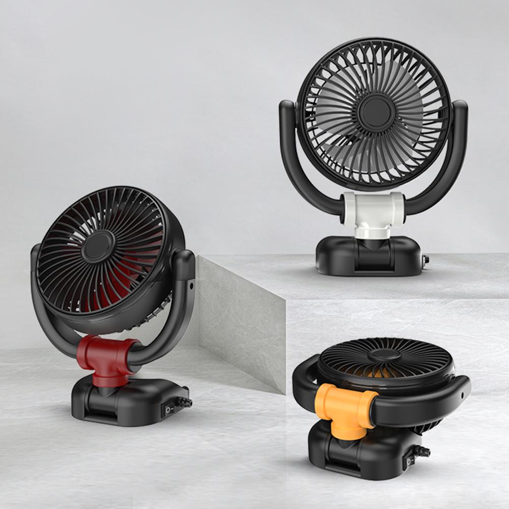 5V/12V/24V Air Circulator Fan 360 Rotation Car Dashboard Small Fan Low Noise Portable Automobile Air Cooler for Auto SUV Summer