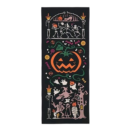 Miyamoto Towel (Miyamoto-towel) Miyamoto Kenema Made in Japan Chudyed Tenugui 35 x 90cm Halloween Night 50127