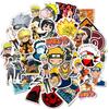50Pcs Graffiti Stickers Anime Naruto Sailor Moon Printing Easy To Apply Waterproof Cartoon DIY Stickers Luggage Decoration for Diary