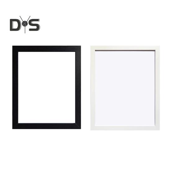 Wooden Photo Frame 5/6/7/8/10 Inch A4 Wall Mounted Easy To Install Display Horizontally or Vertically Table Top Display Photo Frame Office Wall Art