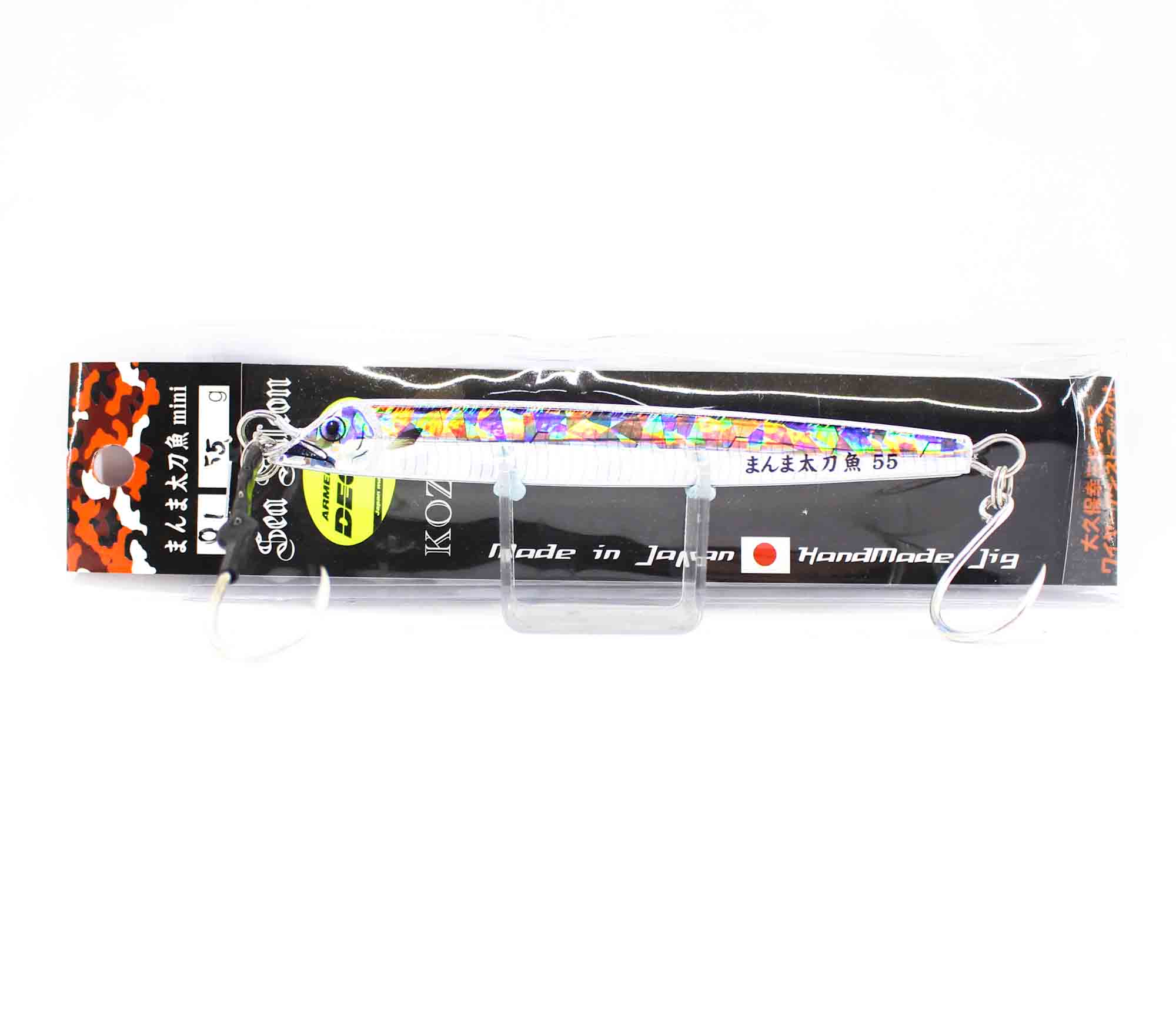 

Металлическая приманка Sea Falcon Real Cutlassfish Mini с крючком 55 грамм 02 (4033)