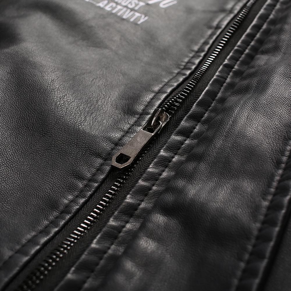 PU  Casual Autumn Spring Men Coats Overcoat