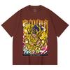 230 Gsm 100% Cotton Saint Seiya V27 Tauro Print Unisex Heavy Cotton T Shirt