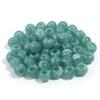 50pcs Dual Color Imitation Jade Acrylic Beads Round Large Hole Beads Loose Spacer Beads For Jewelry Making DIY Keychain Bracelet