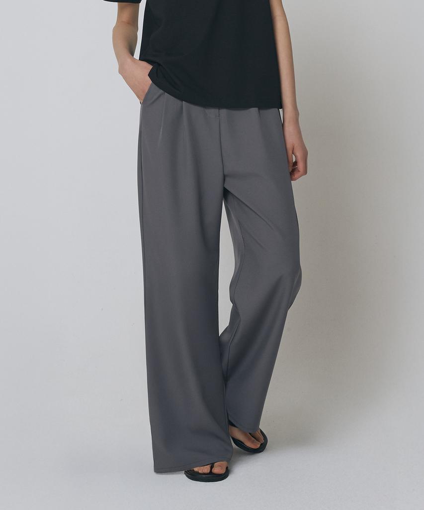 EXPRESSHOLIDAY Tailored Wide Pants_Charcoal