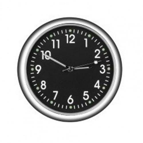 Mini Bilklocka Självlysande Bilar Intern Självhäftande Digital Klocka Mekanik Kvarts Klockor Bilprydnad Biltillbehör