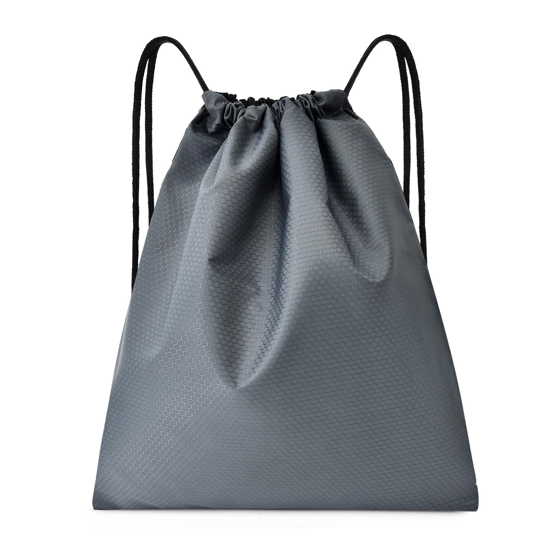 

Sporty Lightweight Water-Repellent Drawstring Backpack for Travel Small