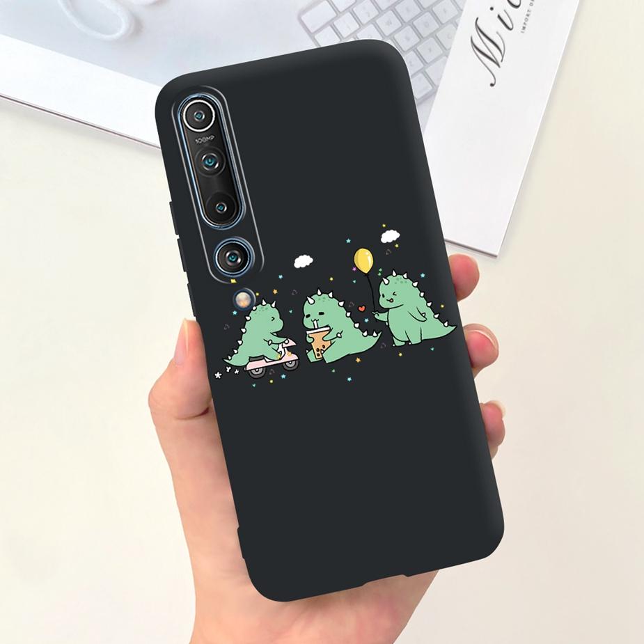 For Xiaomi Mi 10 Pro Case Cute Fashion Painted Cover Soft TPU Shockproof Phone Case For Xiaomi Mi 10 Lite Mi10 Pro 5G Full Coque