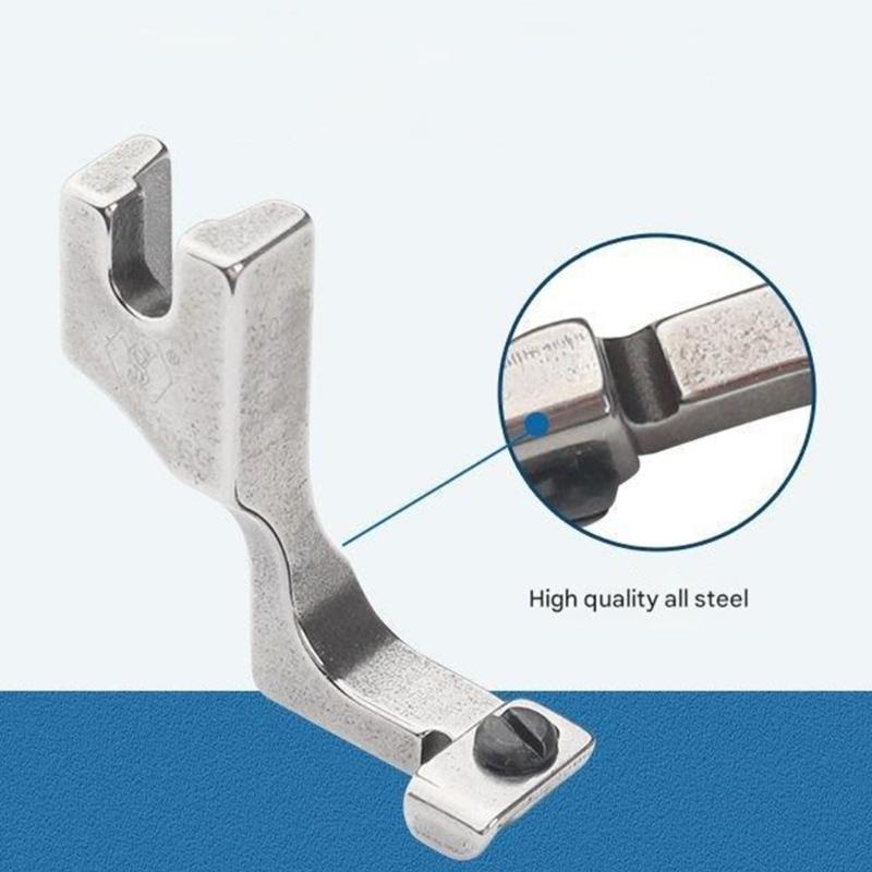 Sturdy Steel Presser Foot for Flatbed Sewing Machines Extended Designs Improved Cloth Stability Expert Tailoring
