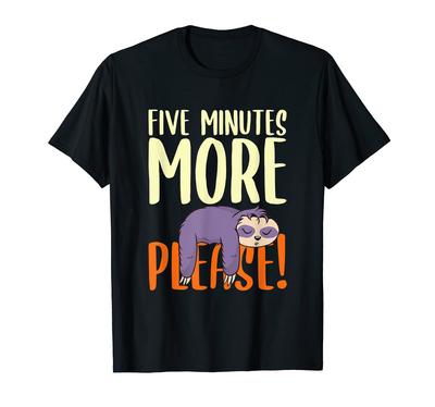 Preguiça Sonolenta Mau-humor Matinal Dorminhoco Dorminhoco Três Camiseta