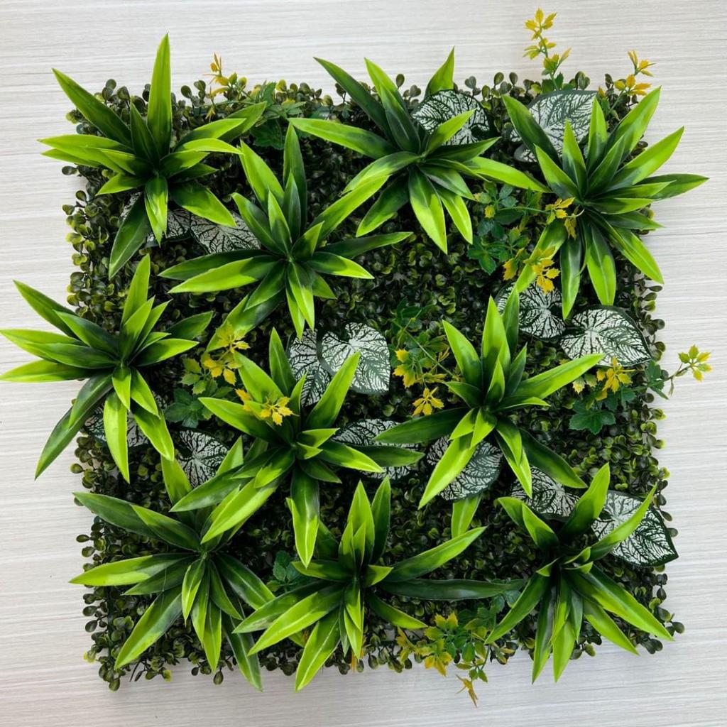 3D Bionic Plant Wall Decor - Indoor/Outdoor Artificial Greenery & Flowers