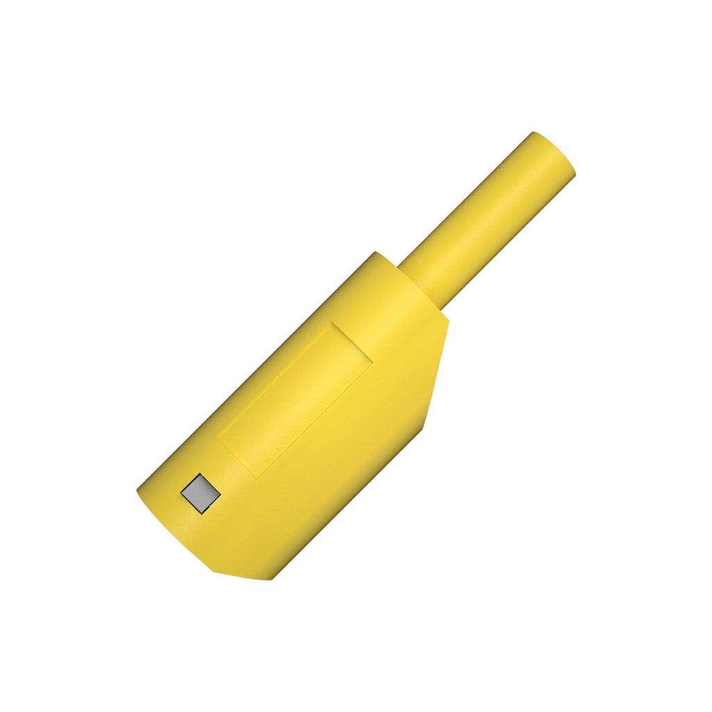 10Pcs 2mm Shrouded Stackable Banana Plug High Voltage Plugs Connector Safety None Welding Multimeter Connector