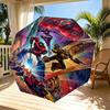 Transformers Print Automatic Open Close Umbrella, Portable Foldable Umbrella, for Outdoor Commute Camping Trip, Ideal Birthday Gift