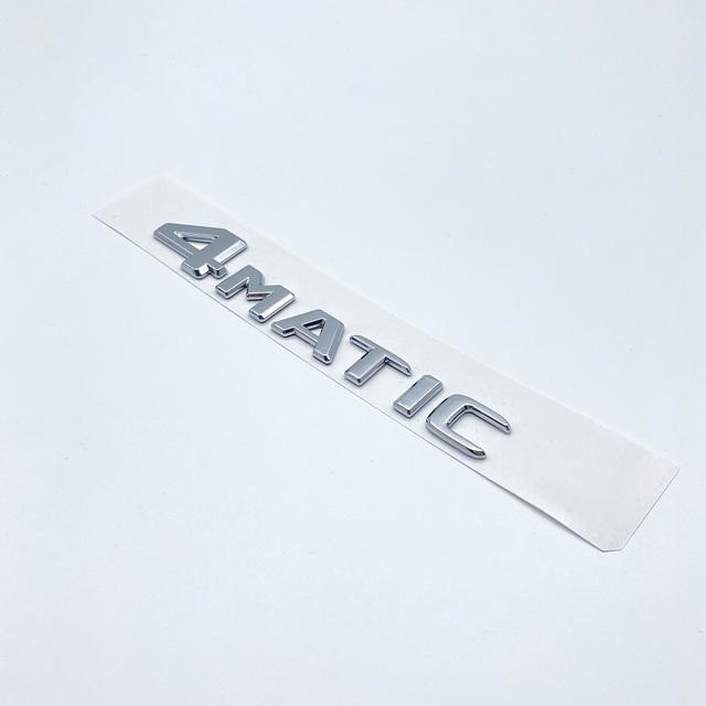 3D-Buchstaben V250d V300d NIGHT EDITION ABS-Emblem für Mercedes Benz V-Klasse W447 Autokotflügelabzeichen Kofferraum Typenschild Logo-Aufkleber