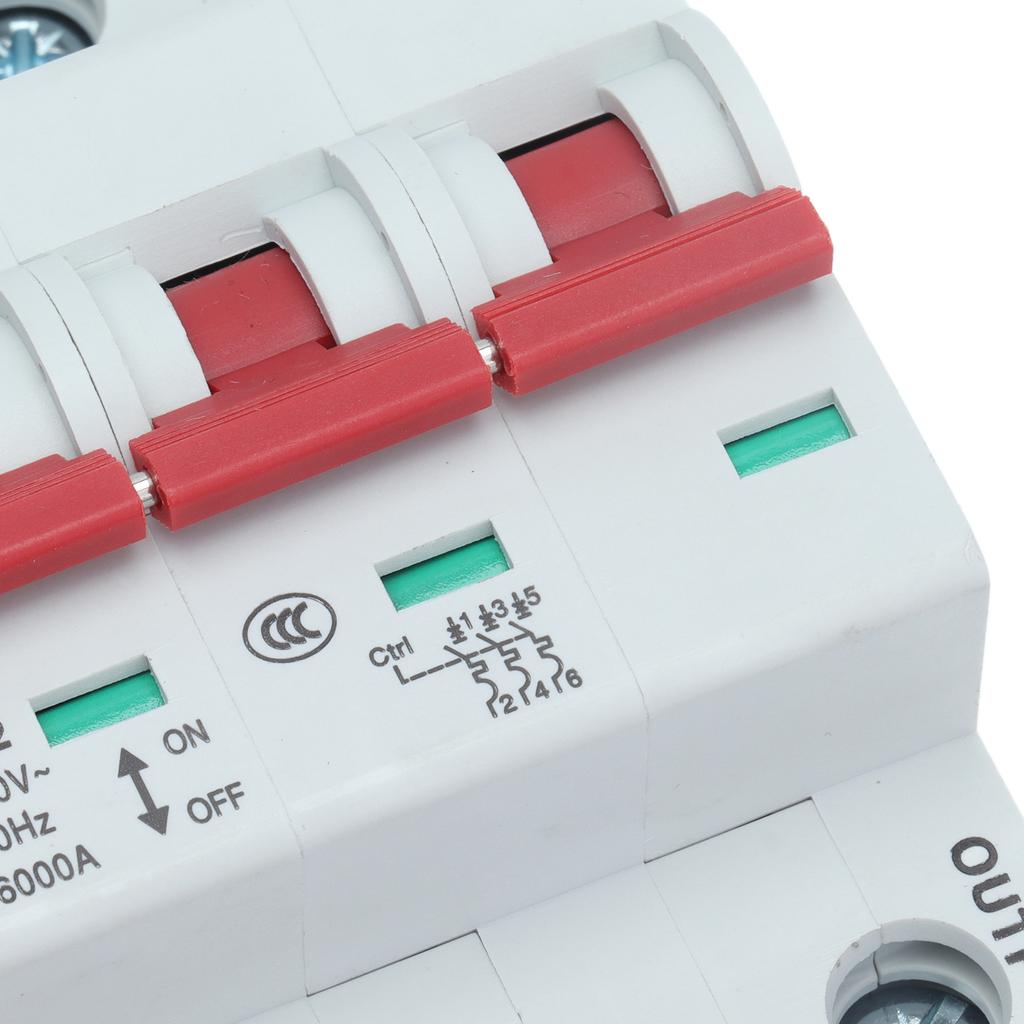 3P Smart Circuit Breaker WIFI Remote Control Leakage AC 400V