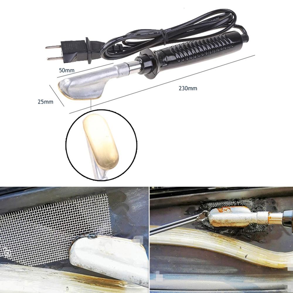 100W auto bara de protecție reparare plastic sudură mașină kit portabil pistol termic sudură plastic fier de lipit capsator fierbinte reparare instrumente auto