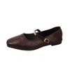 Hot-selling Lolita Shoes Women's Split-Toe Loafers Shallow Cut Ballet Flats Slip-Ons Comfortable Spring/Autumn Designer Shoes