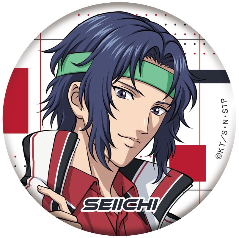 The New Prince of Tennis [Anime Version] Character Badge Collection 9-Piece Box