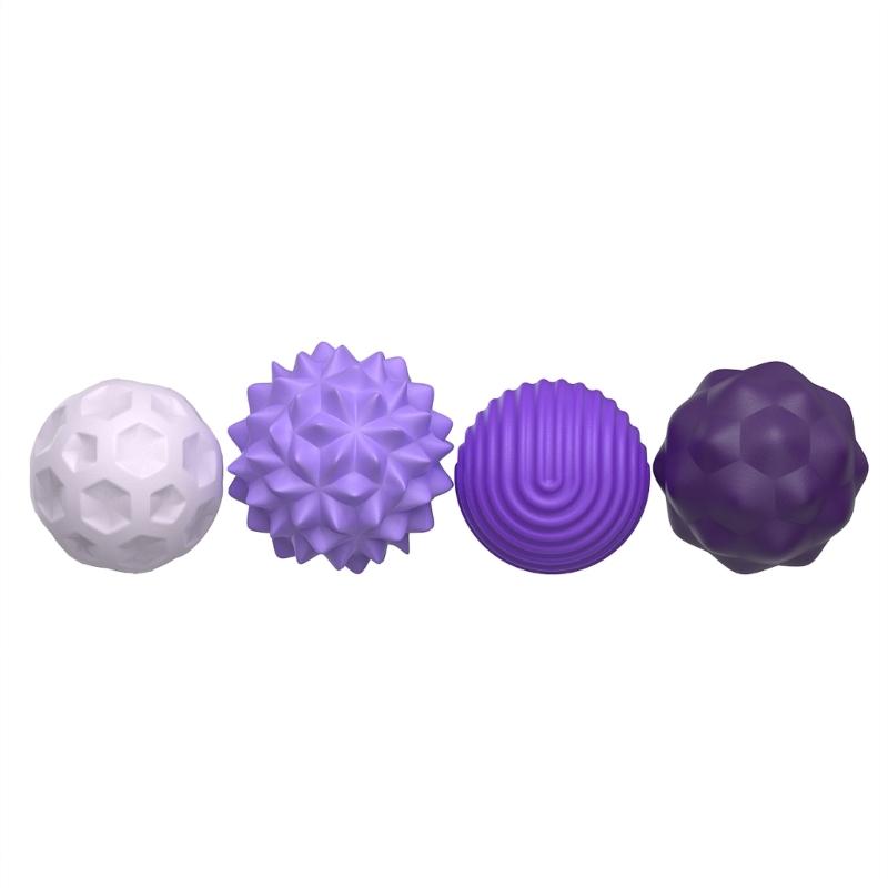 Colorful Textured Balls Shape Gadget Toy for Calming, Stress, Anxiety Christmas Gift Textured Toy Sensory Toy