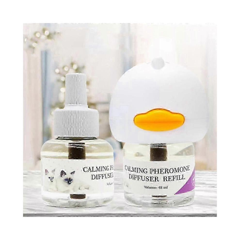2025 Diffusore Calmante ai Feromoni per Gatti Tappo ai Feromoni per Gatti Kit di Avvio Rilassanti Ricarica da 30 Giorni Spray Calmante per Calma Rilassante