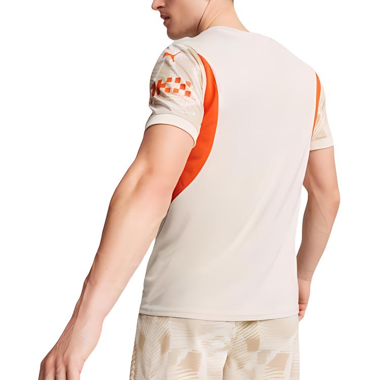 Puma Manchester City 24/25 Maglia Portiere Manica Corta Uomo maglie Beige 775107-38