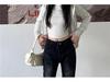 Women's Water-Washed Micro-Flare Jeans - Hot Girl Style, Slim Fit, Body-Shaping, Trendy INS Fashion, Draped Horseshoe-Shaped Long Pants.