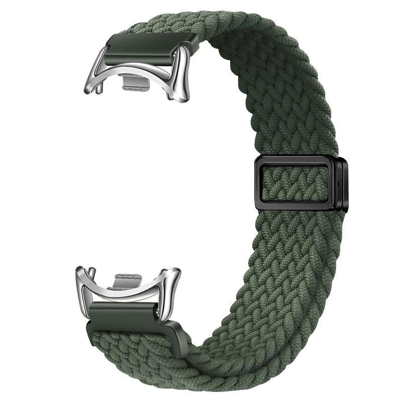 Solo Loop Strap For Xiaomi Mi Band 8 9 Elastic Braided Nylon Adjustable Watchband Correa Bracelet For Miband 10 Miband9 8 Accessories