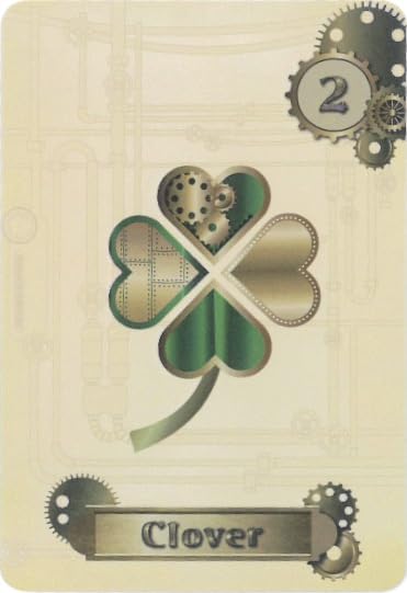 Glory Steampunk Lunorman | Dragon Flower Divination | 36 Cards [Authentic]