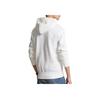 Polo Ralph Lauren Ss22 Logo Embroidered Hooded Zip-Up Long Sleeve Sweatshirt Men Sweatshirt White 710883329013
