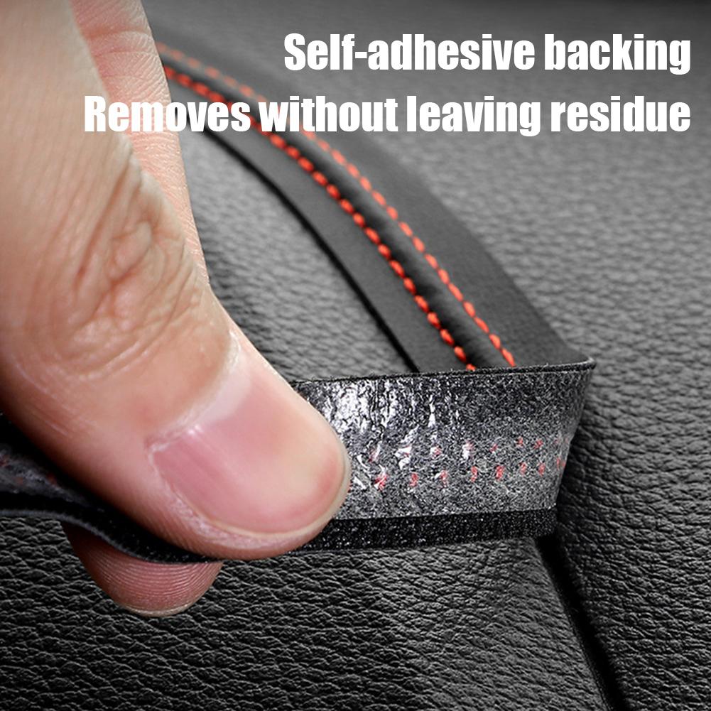 Automotive Leather Interior Decorative Strip Door Center Console Decoration Line Dashboard Strip Decorative Modificatio O8D7