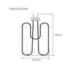 Elemento riscaldante di ricambio per griglia Weber Q240 Q2400 230V 2200W Parte