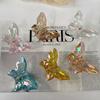Mini Butterfly Hair Clips for Women Non-slip Cute Transparent Hair Claw Clips Barrettes Girl Headband Hair Accessories