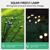 Solar-LED-Licht im Freien, wasserdicht, Solar-Landschaftslicht, Glühwürmchen, Gartenlicht, Innenhof, Weihnachtsfeier, Dekoration, Atmosphäre, Licht, schwankendes Licht