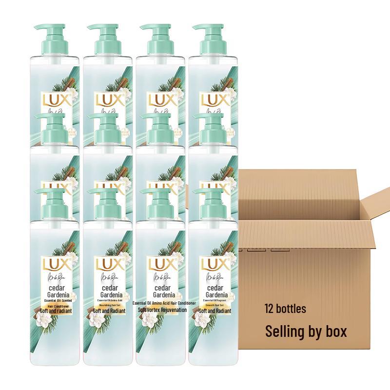 LUX Cedar & Gardenia Essential Oil Fragrance Hair Conditioner 12-Pack
