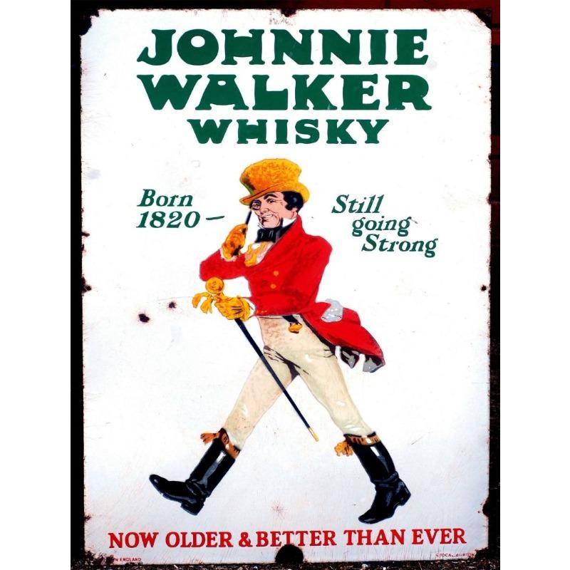 Винтажный металлический жестяной настенный плакат-вывеска 20x30см