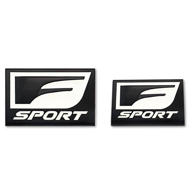 1 Stück 3D Metall Autoaufkleber F SPORT Buchstaben Logo Abzeichen Für Lexus IS250 IS200 CT200h GS300 LS430 RX450h LX570 IS300 ES RX LS IS NX