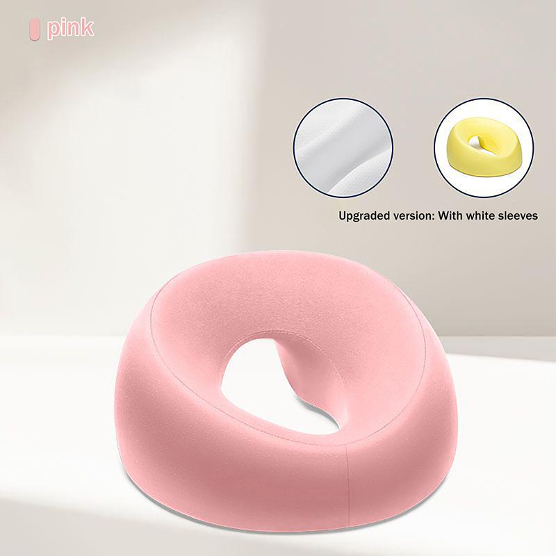 Adjustable Face Cradle Pillow Massage Table Memory Foam Salon Face Rest Hole Professional Spa Facial Bed Pillow Prone Position