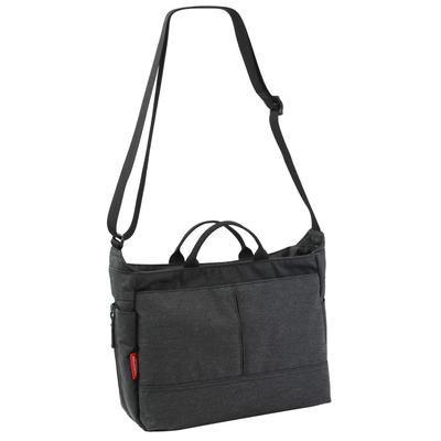 2507CH Stylová B5 taška přes rameno Unisex [Manhattan Passage] (Uhlově šedá)