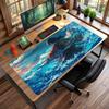 Demon Slayer Printed Mouse Pad Non-Slip Waterproof Rubber Desk Mat for Gaming Office Laptop Home Decor Gift