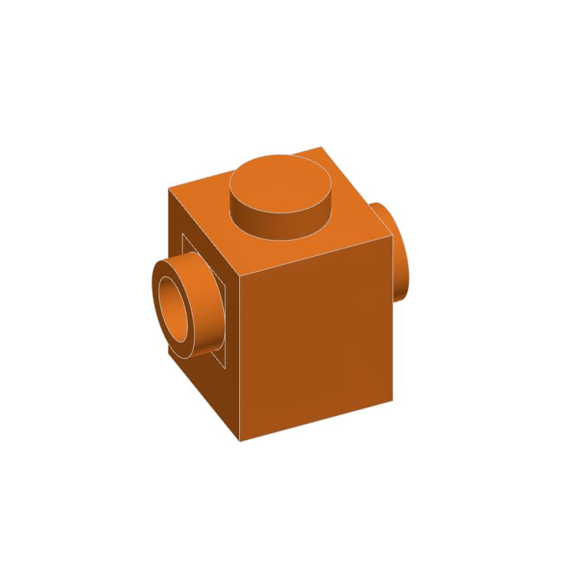 Non-Toxic 10Pcs 47905 1 X 1 With Studs On 2Sides Block Moc Accessories Compatible With Brick Diy Children'S Toy Assembly Part