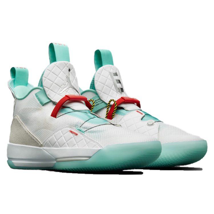 Air Jordan 33 Guo Ailun Pe 'Blanc Vert' AQ8830-101
