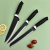 Black Wave Pattern Stainless Steel Kitchen Gift Knife Fruit Knife