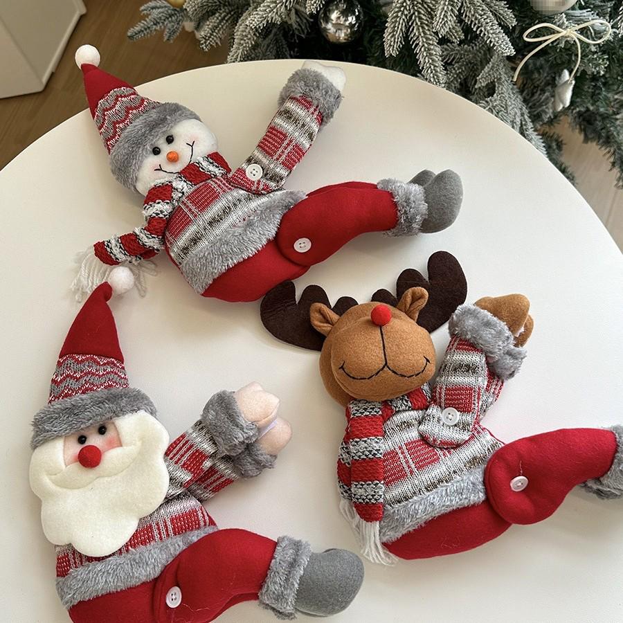 Kreative Weihnachtsmann Vorhangschnalle - Weihnachtsdekoration und Neujahrszimmer-Requisiten