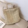 Yogodlns Classic Summer Woven Bag Women Beach Shoulder Bag Casual Large Capacity Straw Totes Bag Ladies Travel Shopping Handbag and Purse