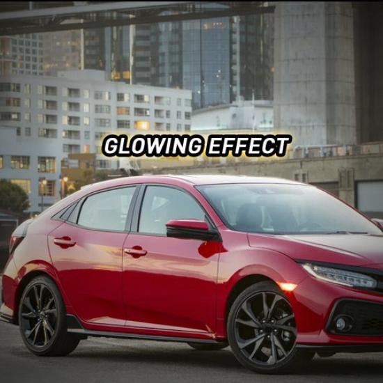 For 2016- HONDA CIVIC Front Fender Side Marker Light RH LH W LED Bulbs EOA